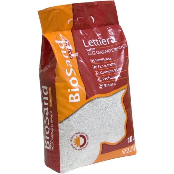 LITIERE ABSORBANTE CHARBON ACTIF 10L - CHAT BIOSAND main image 1