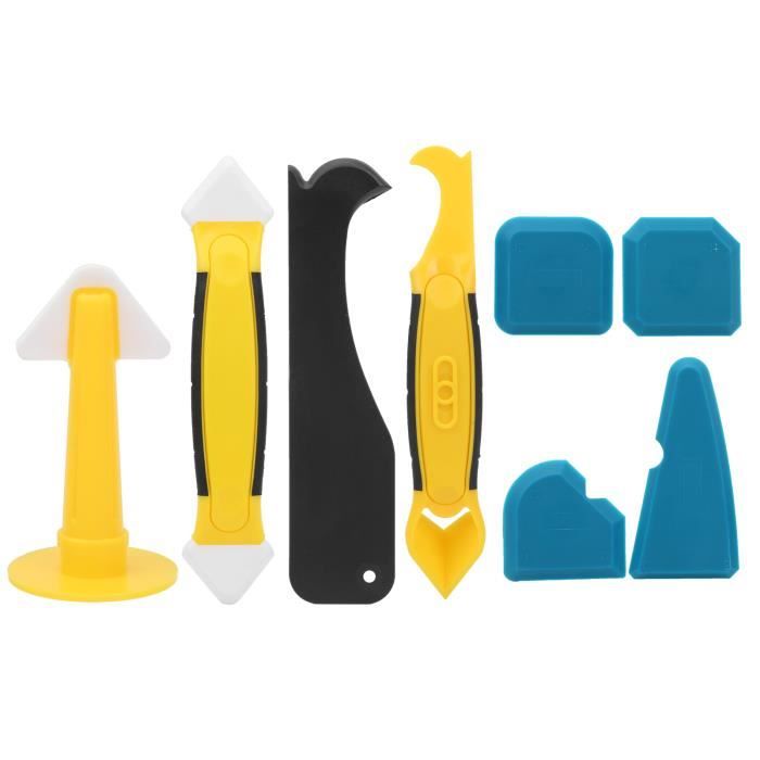 Kit De 9 Gratte-Joints Et Outils D'Étanchéité Pour Carrelage - 4 Extracteurs à Billes