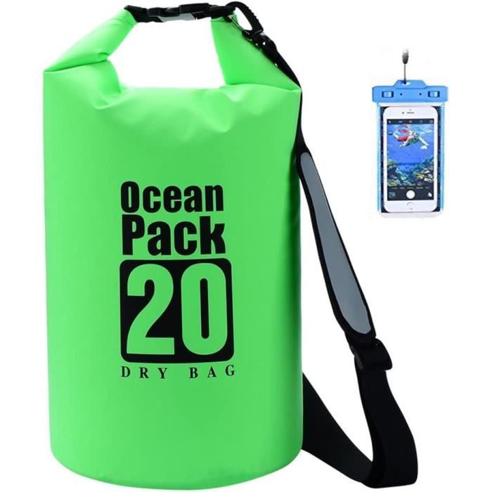 SAC ETANCHE - Nelson Rigg ADVENTURE DRY ROLL BAG - 30 LITRES - JAUNE - Biker's Store