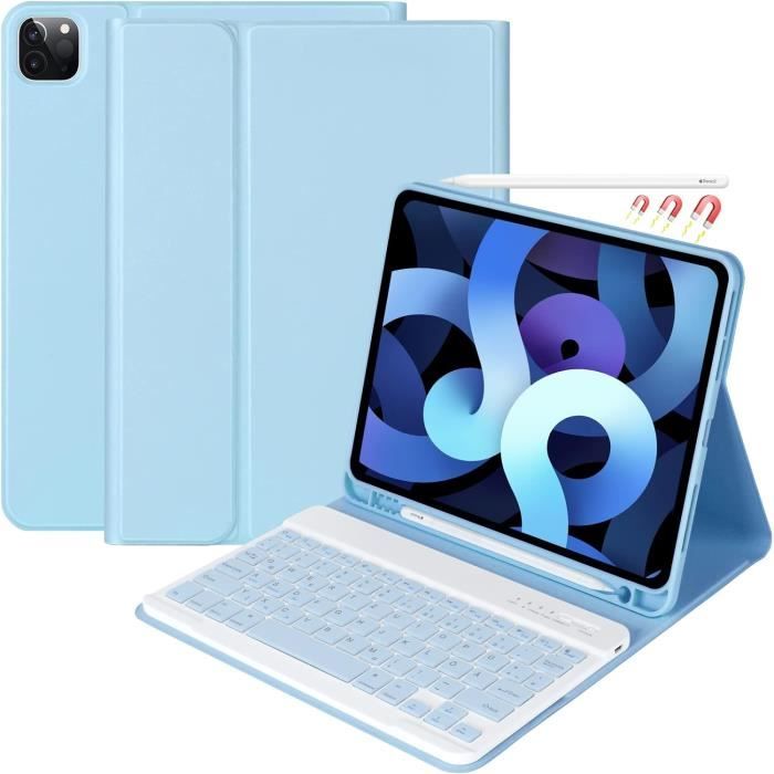Clavier AZERTY + Étui de Protection Bordeau pour Apple iPad Air 4 (2020)  10.9 - Cdiscount Informatique