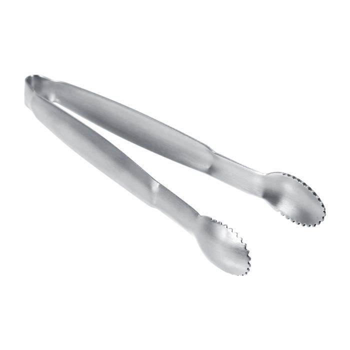 Pince à Sucre En Inox - Petite Pince De Cuisine Pour Glaçons, Desserts, Buffet - Design Ergonomique Et élégant - 6