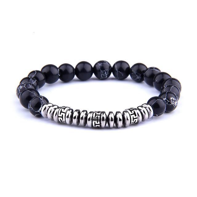 Bracelet Porte-bonheur Tibétain Noir Fait Main - Nœud Vajra, Réglable (17-25 Cm), Avec Amulette De Protection - 13
