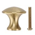 Omabeta poignées de meuble en or Boutons de tiroir Poignées de garde-robe modernes en laiton doré pour placards beaux stylo-1