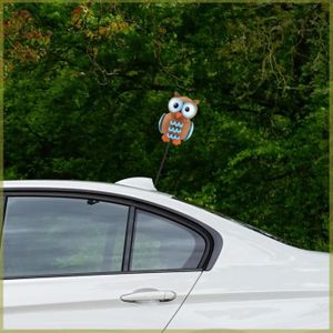 Boule D'antenne Voiture Décorative Amusante - Facile à Installer - Colorée Et Visible - Accessoire Extérieur Universel