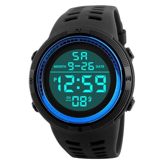Honhx Luxury Mens Digital Led Watch Date Sport Men Outdoor Electronic Watch a36112 Achat vente montre Black Friday Cdiscount