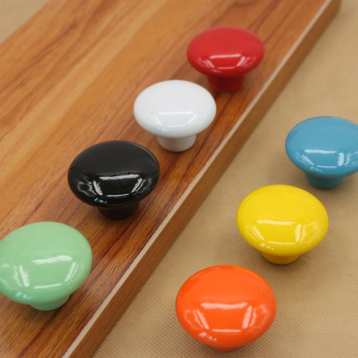 Uitndvyte Lot de 5 boutons ronds de jeu d'arcade de qualité diamant 24 mm avec petit interrupteur intégré pour Jamma Mame