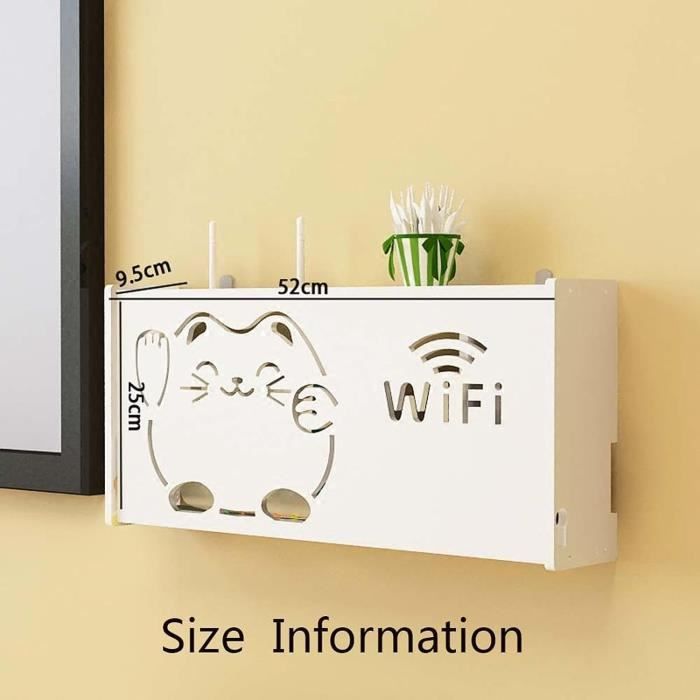 Etagere Pour Decodeur Et Box Rangement Box Internet Rangement Boîte ...