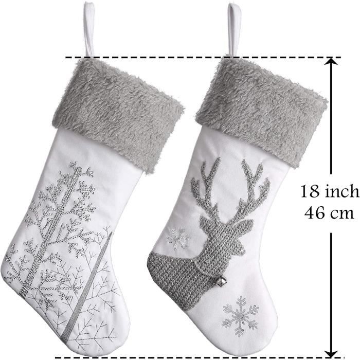 Grande chaussette blanche deals