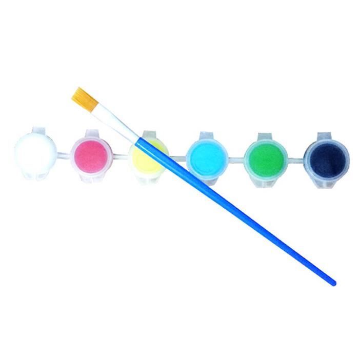 IDNVFY – Lot De 8 Masques De Peinture Vierges + Palette + 2 Pinceaux – En PET 20 X 12,5 Cm – Réutilisable – Pour Mascarades, Fêtes, Cosplay