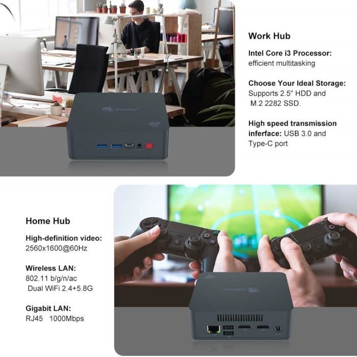 Beelink Mini PC U55 8+128 Intel Core I3-5005U1