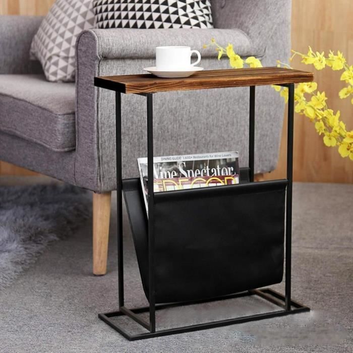 Simple Sac Table VAG Table D’Appoint Table Basse Bout De Canapé À Café Avec Sac En Toile ...