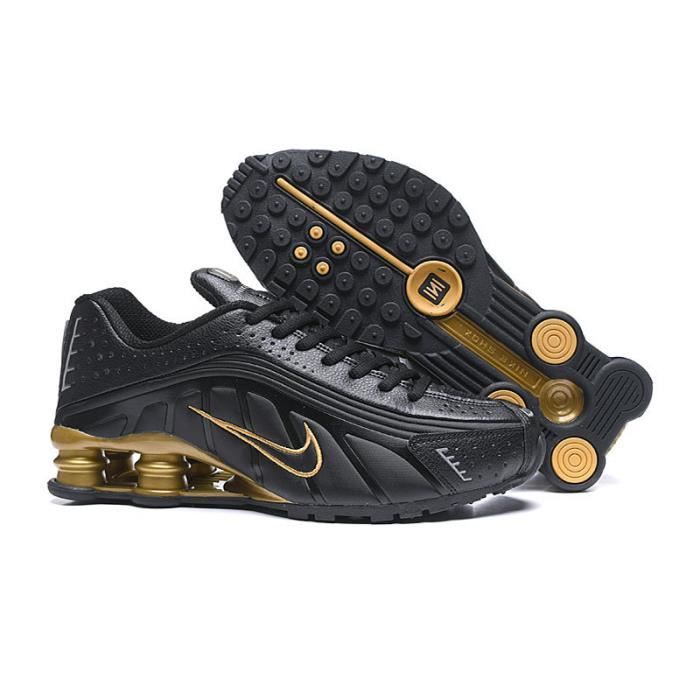 Nike shox noir et or best sale