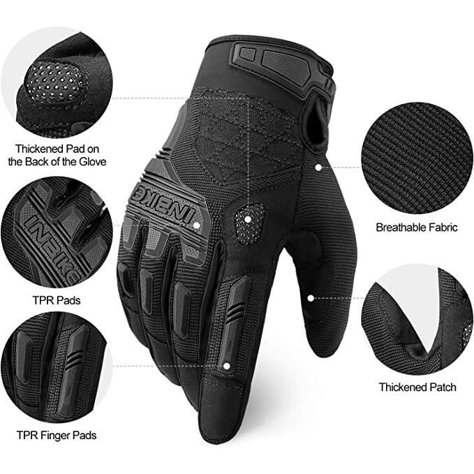 Gants De Cyclisme Homme Femme ATERCEL - Rembourrage 5mm Respirants Pour VTT Et Route