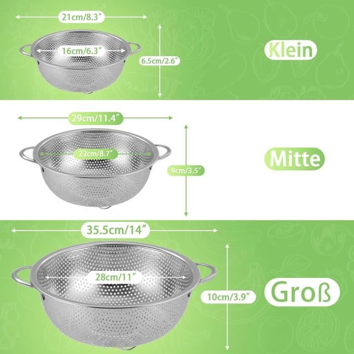 Exogio Au-Dessus De L'éVier Passoire Passoire Panier En Acier Inoxydable - Laver Les LéGues Et