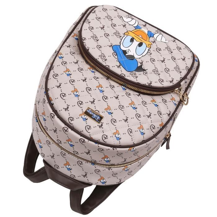 Sac dos beige et marron Donald Duck DISNEY Cdiscount Bagagerie