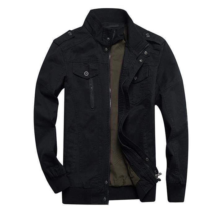 Manteau homme style sale militaire