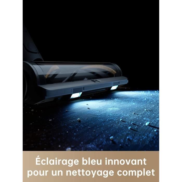 Dreame R20 Aspirateur Balai sans Fil, 22 000PA / 190AW, Autonomie 90min, Détection de saleté, Affichage LED, Lumières Bleues https:/[URL masquée pour votre sécurité] - Électroménager