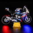 YEABRICKS LED Light pour Lego-42130 Technic BMW M 1000 RR Modele de Blocs de Construction (Ensemble Lego Non Inclus)-3
