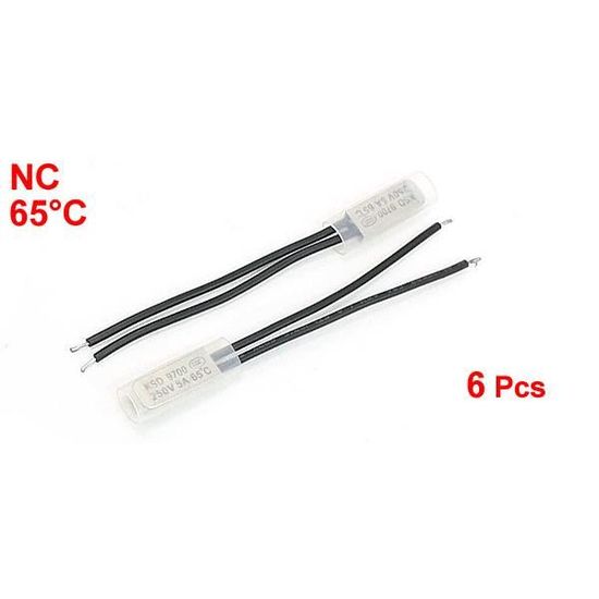 Lot De 12 Thermostats Bimétalliques KSD9700 80°C - Marque Uxcell - Neufs