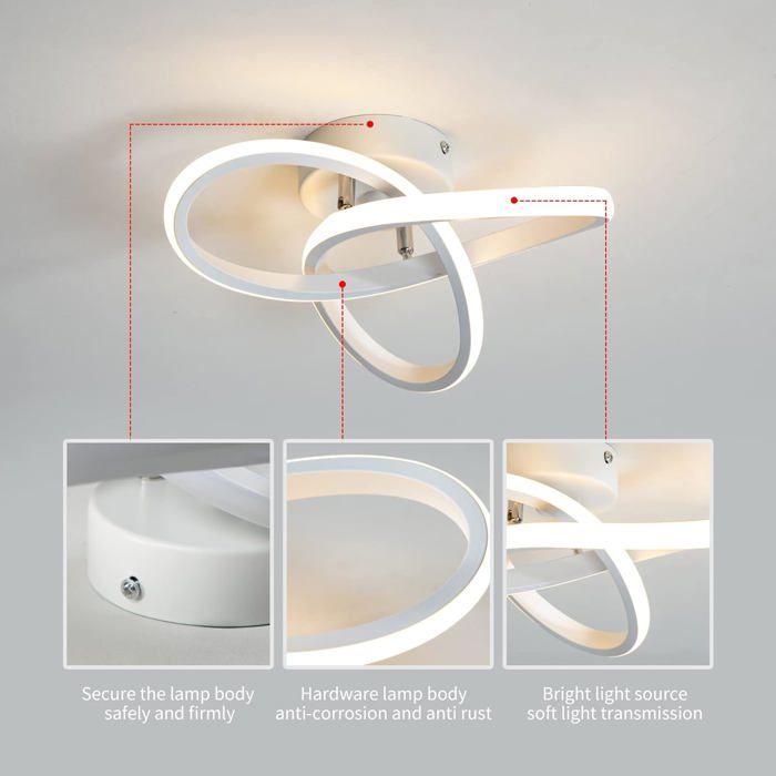 Lustre Plafonnier Cristal Moderne LED 60 Cm Or – Design Géométrique Rond Élégant Pour Salon, Salle à Manger, Chambre (7 E14, 220V)