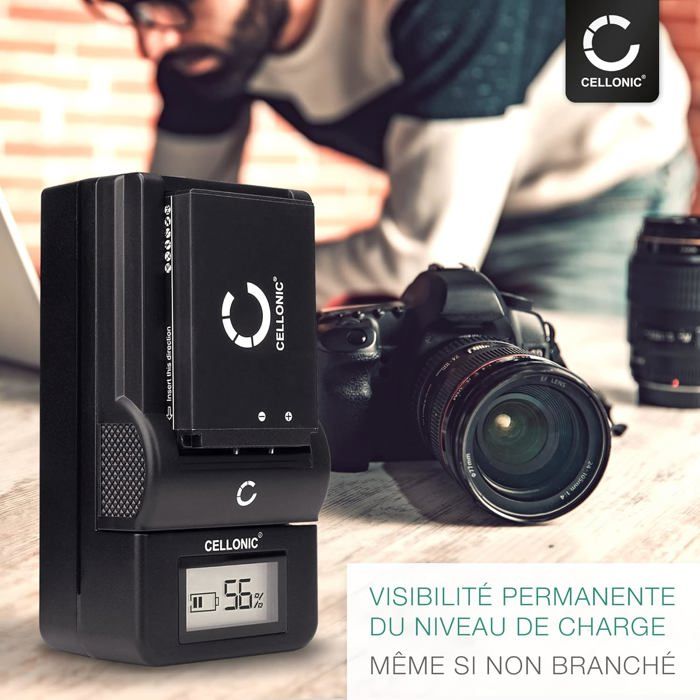 Chargeur Rapide EN-EL25 Compatible Nikon – Station MH-32 LCD, Charge Intelligente Pour Appareil Photo