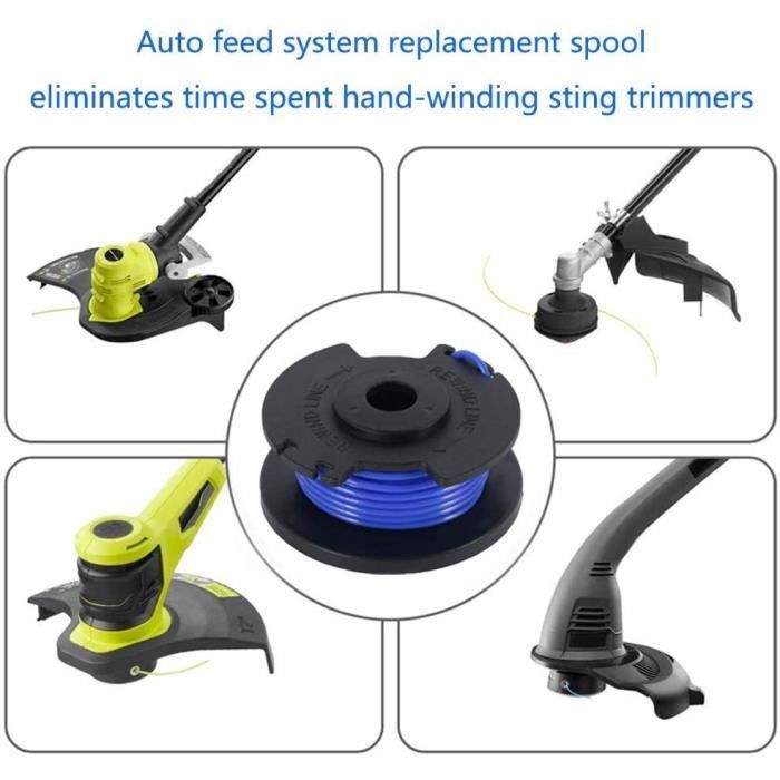 Bobine de rechange AC80RL3 pour tondeuse autotractée sans fil Ryobi One