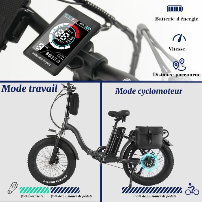 Puissance max velo clearance electrique