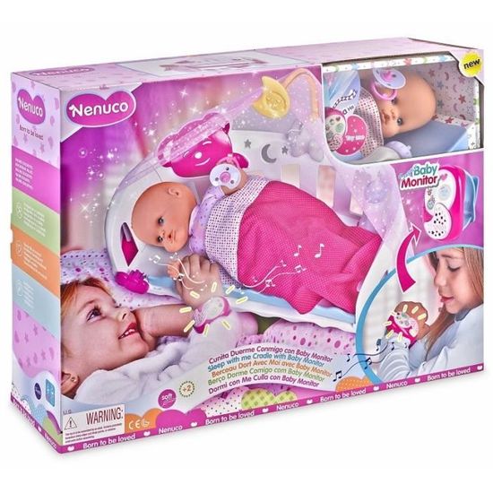 Nenuco Dort Avec Moi Et Son Baby Monitor Poupon Souple 35 Cm Cdiscount Jeux Jouets Nenuco Dort Avec Moi Et Son Baby Monitor Poupon Souple 35 Cm Cdiscount Jeux Jouets