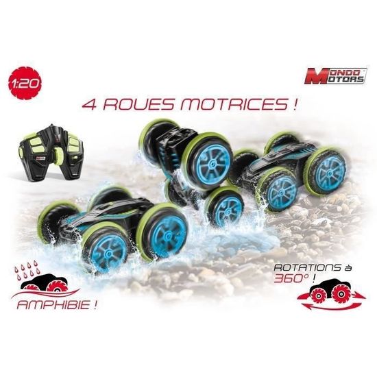 Buggy MONDO Buggy Double Side Stunt Radiocommandé echelle 1:20 
