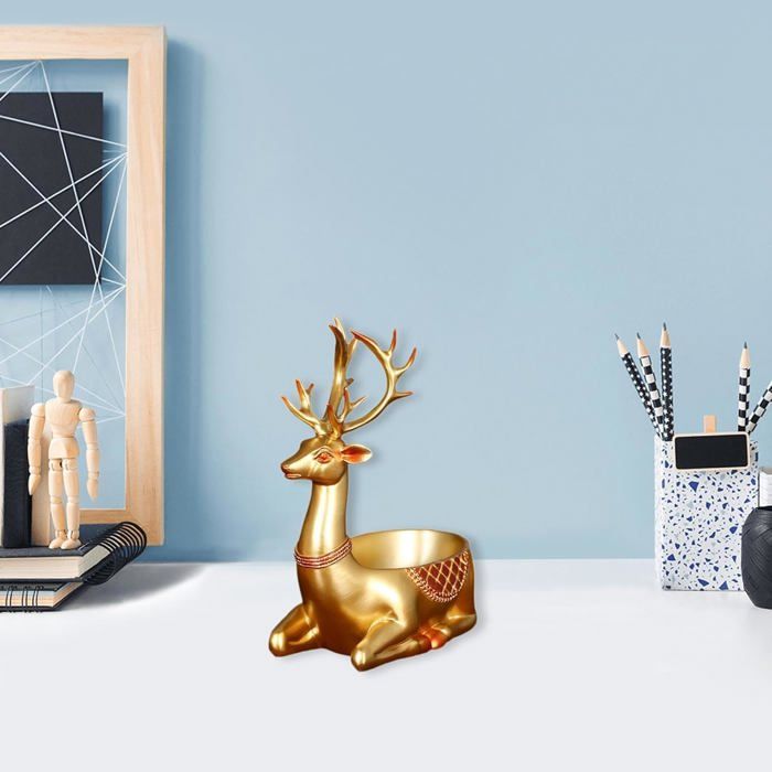 MagiDeal Statue De Cerf En Forme D', Ornement De Bureau