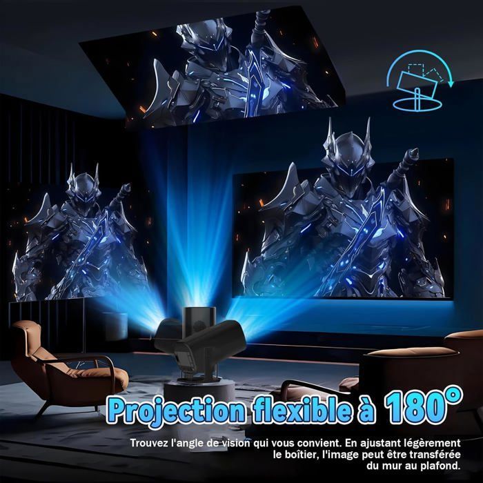 P30 Ultra 4K Projecteur de Jeu avec 600 Lumens 100 Pouces Android 11 — free download