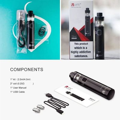 Solo 2 Kit Tout-en-un Cigarette lectronique 3000mAh Batterie 50W Vape Pen  Kit de Dmarrage, Sans E-Liquide Sans Nicotine - Cdiscount Au quotidien