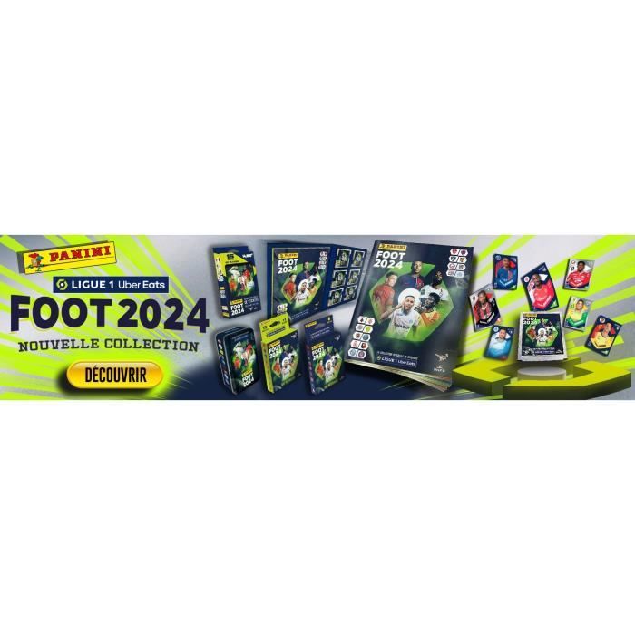 Jeu de cartes Panini Foot Ligue 1 2022 Blister de 15 pochettes - Carte à  collectionner - Achat & prix