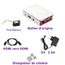 Super 5-en-1Kit Raspberry Pi 2-3 boîtier blanc d'origine + 5v 2.5A Golimentation + dissipateur thermique +Ventilateur+ HDMI C