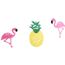 Flamingo anniversaire bannière Bunting Drapeaux