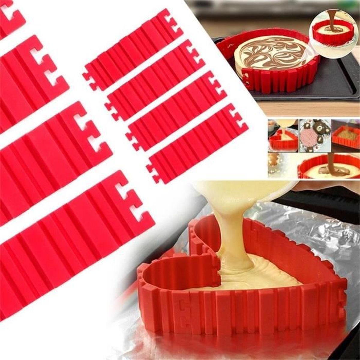 Moule A Gateau Patisserie Muffins Casse Croute De Cuisson Dessert Blinis Crepes Omelettes Et œufs Fantastique Rapide Facile Diy Cdiscount Maison