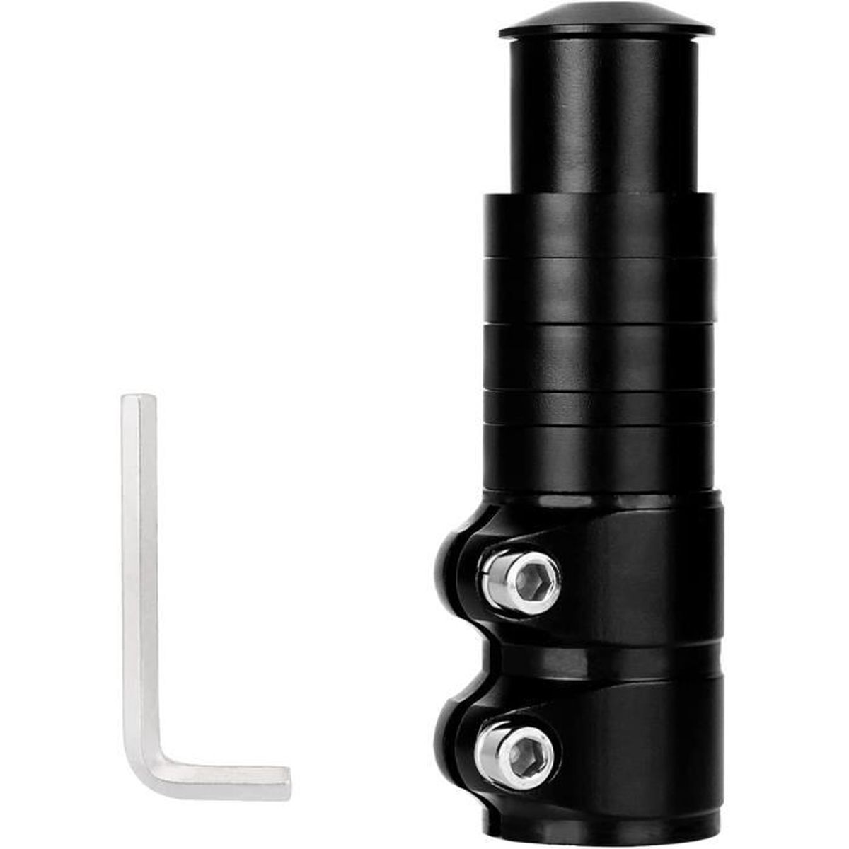 Rehausseur De Potence VTT Yizhet - Alliage Aluminium 28.6mm - Ajustable Jusqu'à 100mm