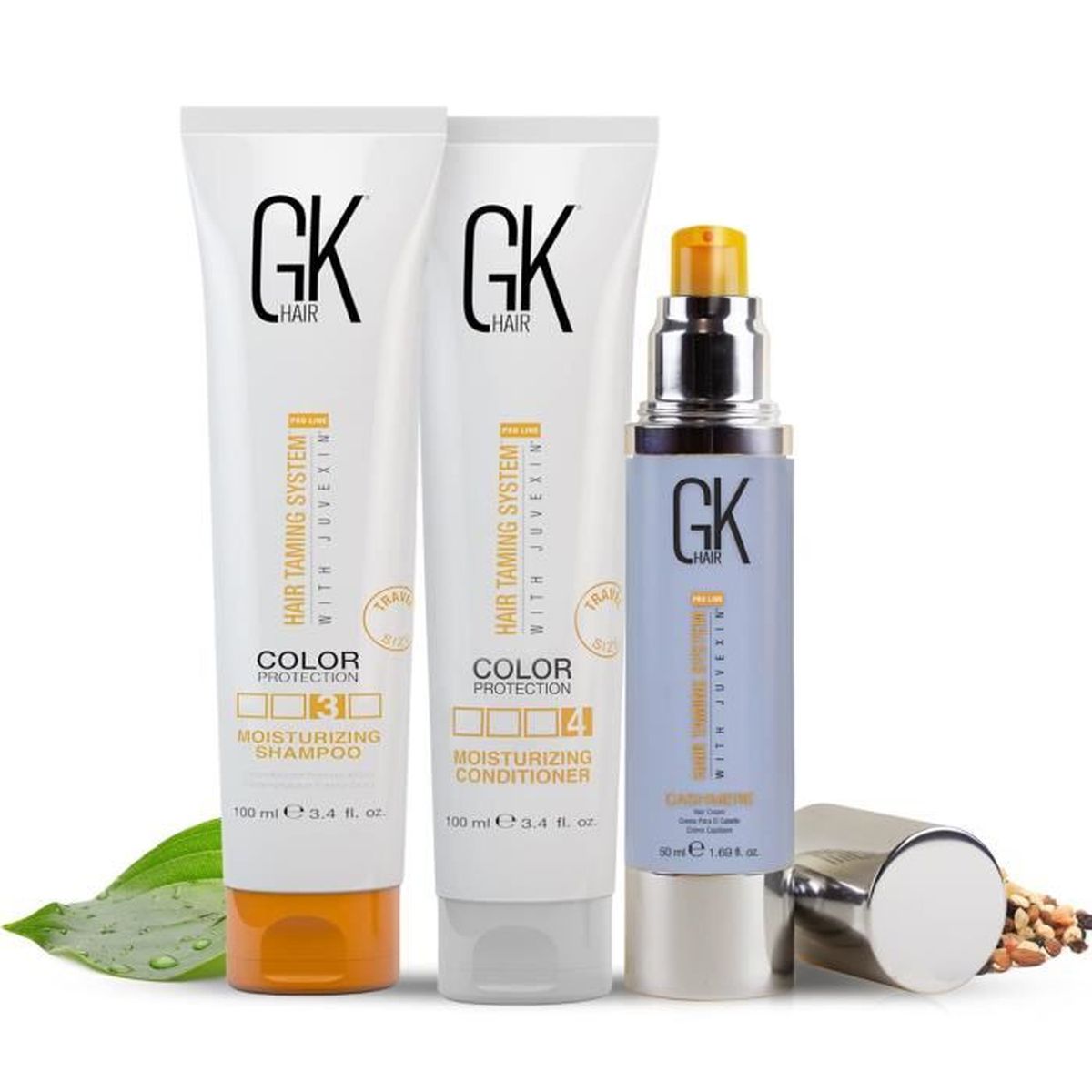 GK HAIR Global Keratin Moisturizing Shampoo and Conditioner Sets (3.4