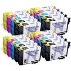 Cartouches d'encre - TONERMEDIA - Epson 16XL - Pack de 20 - Compatible Workforce - Multi-couleurs