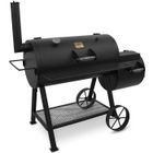 IAMS CHIEN Barbecue Offset Smoker The Oklahoma Joe's 145 x 85 x 134,6 cm Noir