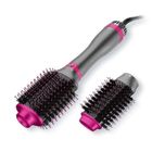 KINSEIBEAUTY Brosse Soufflante 2 en 1-1200W Brosse à Air Chaud pour Sécher/Lisser/Coiffer/Volume-3 Vitesse-3 Température-72/55 mm Brosse