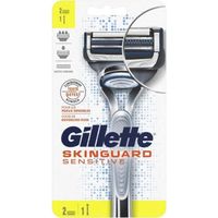 Gillette Skinguard Sensitive Peaux Sensibles Rasoir pour Homme + 1 Recharge