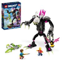LEGO® DREAMZzz 71455 Le Monstre-Cage, Jouet avec Figurines de Z-Blob en Mini-Avion ou Moto Volante