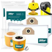 Lot De 10 Sacs Et Filtres Pour Aspirateur Kärcher SE 4001, SE 4002 - Wessper - Neuf