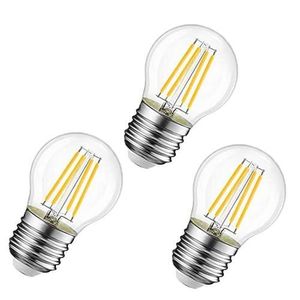 AMPOULE - LED OUGEER Lot de 3 Ampoule LED Filament 4W E27 G45 Am