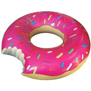 BOUÉE - BRASSARD Bouée Donut gigantesque Piscine (Fraise givrée ave