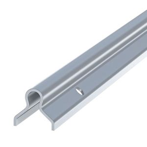 PORTAIL - PORTILLON Rail de portail à sceller gorge ronde 20 mm - Long