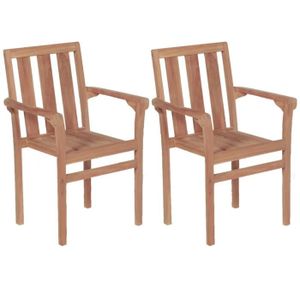 FAUTEUIL JARDIN  EXPE5💃-Moderne- Lot de 2 Chaises de jardin Chaises à dîner empilables Camping Contemporain Fauteuils de Jardin- Chaises de pl5212