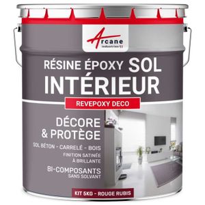 PEINTURE - VERNIS Peinture Sol - Résine Epoxy effet Miroir - REVEPOX