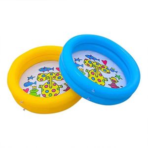 PATAUGEOIRE Piscine pour bébé gonflable 2 pièces, jeu d'eau de piscine à pompe gonflable pour enfants pour les tout-petits, les enfants, l[473]